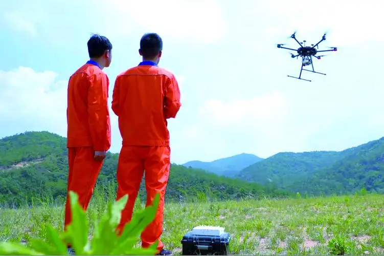 阿里无人机倾斜摄影巡检拍摄